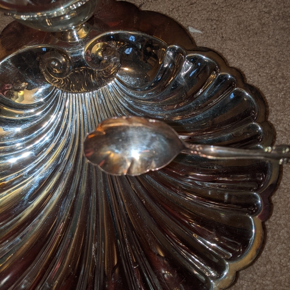 Vintage Silver Plated Seafood Serving set - Picture 5 of 6